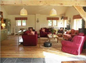 living room, cottage interior